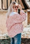 Stricken Sie Ihre Liebe - Strickjacke en rosa