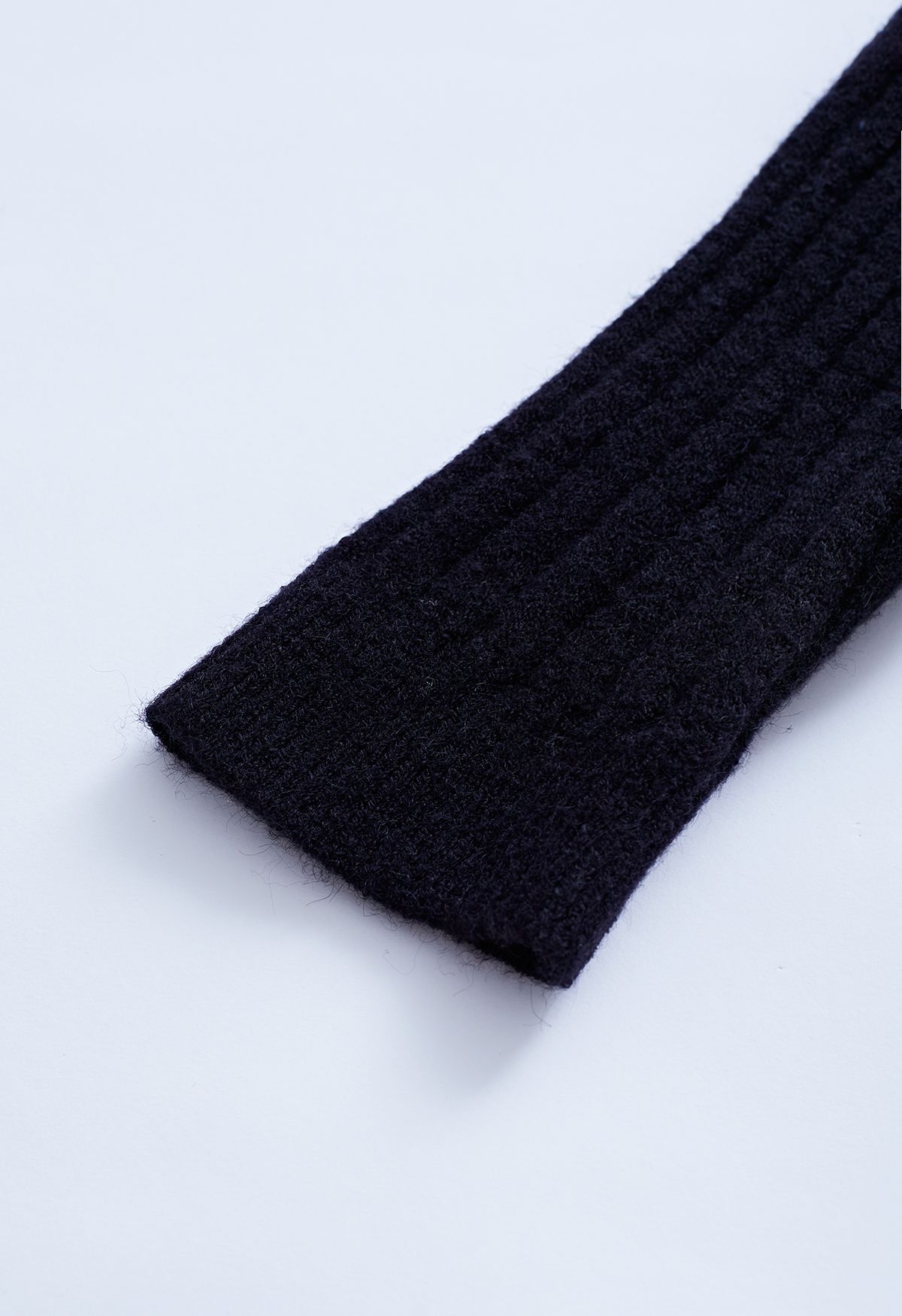 Rollkragenpullover mit Rollkragenpullover in Schwarz