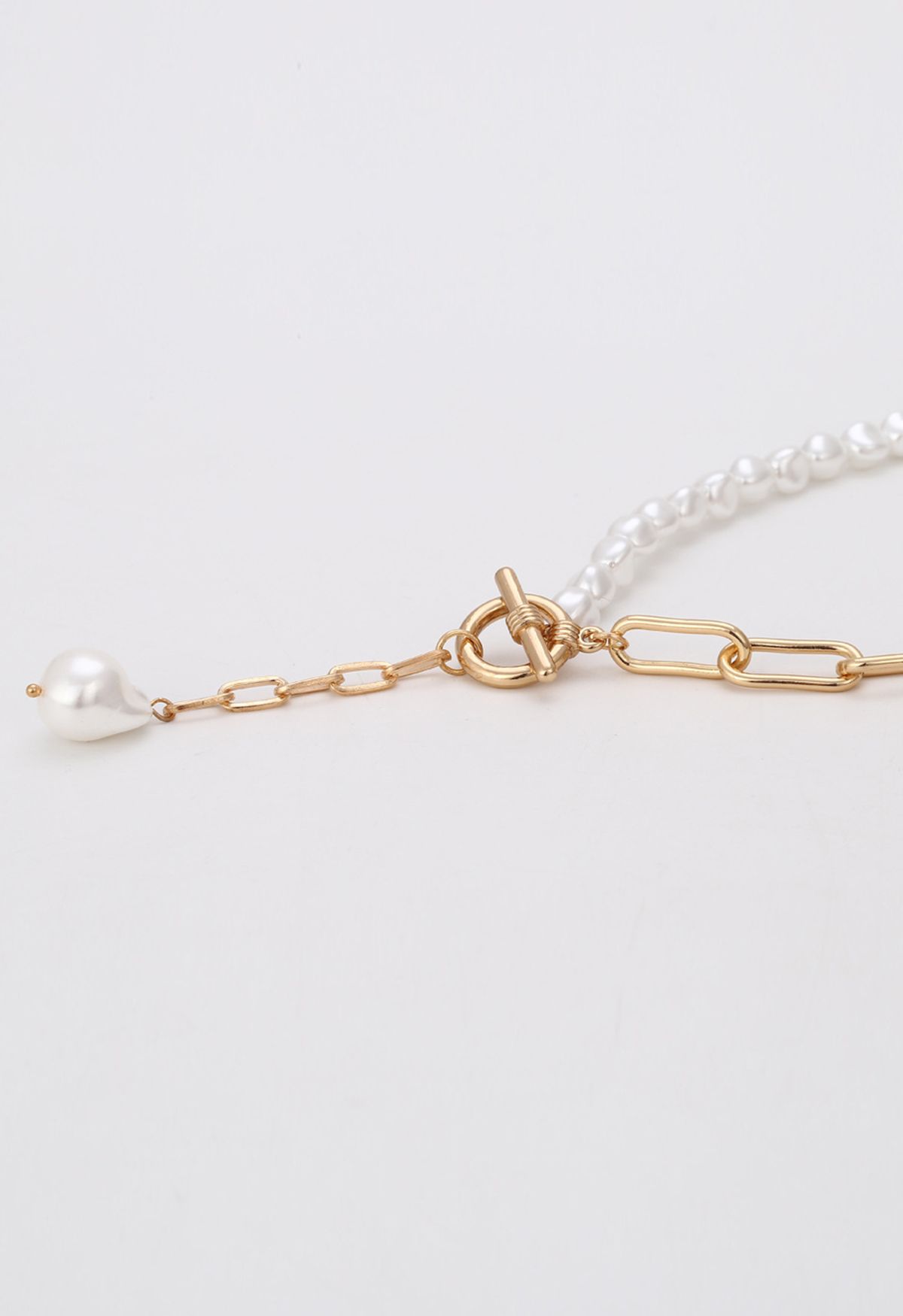 Kreative gespleißte Perlen-Schlüsselbein-Halskette