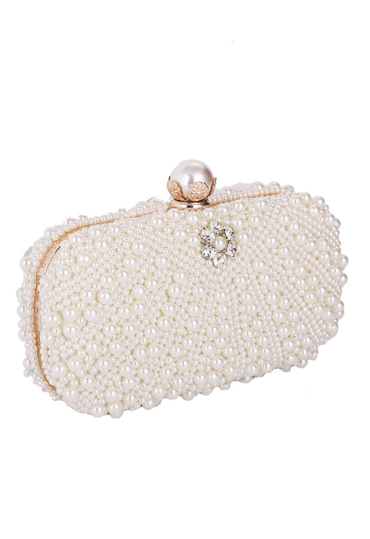 Markete Full Pearl Clutch