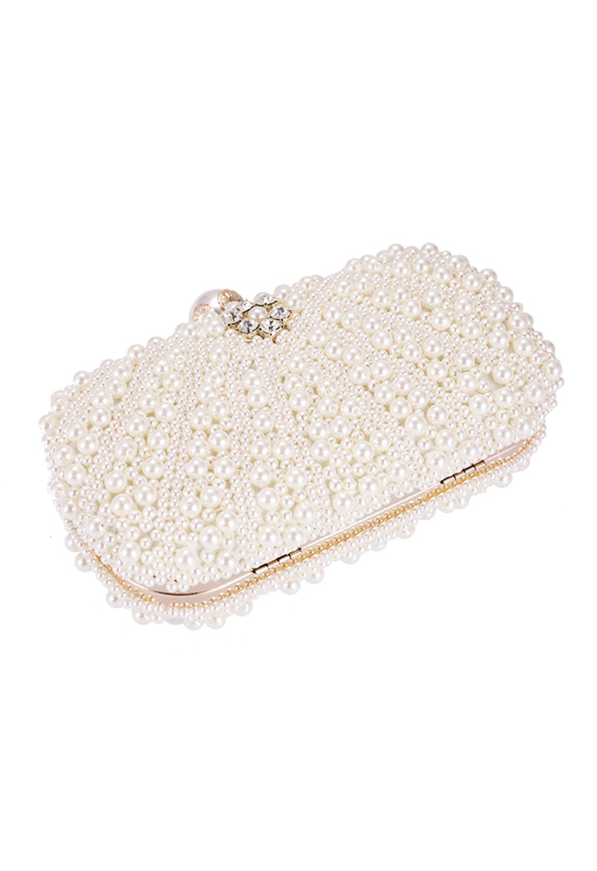 Markete Full Pearl Clutch