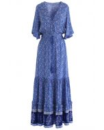 Letzte Nächte von Boho Maxi-Kleid